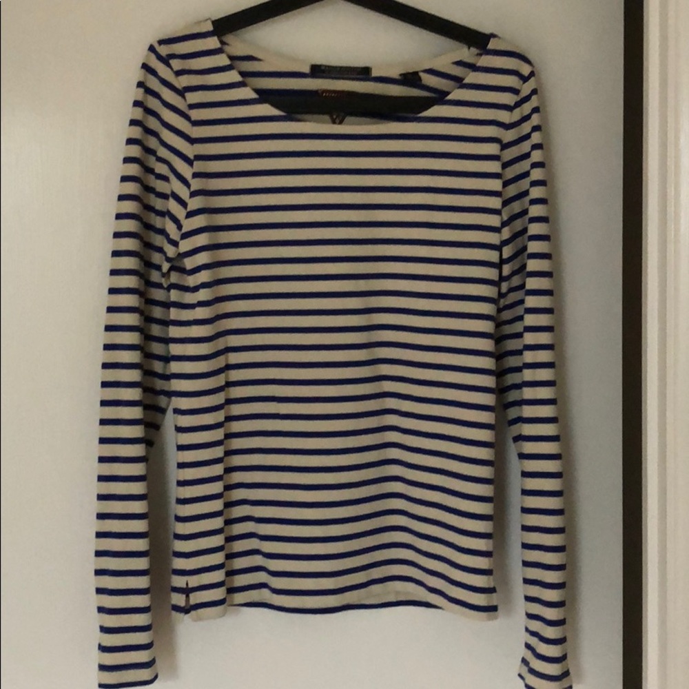 Maison Scotch Stripped shirt long sleeve size 1